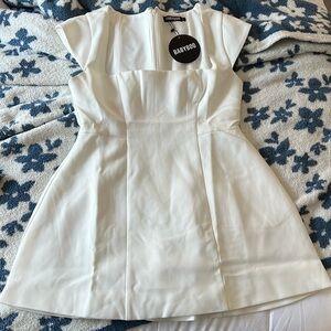 Babyboo Lena Mini Dress - Ivory size XL